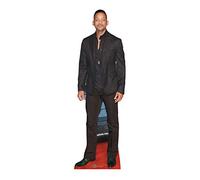 Figurine en carton taille reelle Will Smith costume noir 188 cm