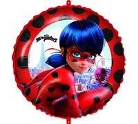 Figurine en papier d'aluminium 18 - "Coccinelle miraculeuse - L'accessoire parfait pour une fête d'anniversaire ! Un ballon coloré pour les petits fans qui ajoutera de la magie à la fête !