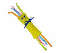 Figurine en peluche avec des bandes et herbe Nobby Pet Vert 22 cm