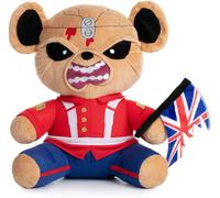 Figurine en peluche de Iron Maiden - Eddie der Trooper Teddy Plüschfigur - pour Indifférent - rouge Standard