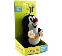 Figurine en peluche la petite taupe avec son, 16cm