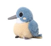 Figurine en peluche pigeon - Rembourrage en coton PP doux, design réaliste dans les tons de la main, forme compacte et confortable à tenir dans la main, compagnon décoratif pour le repos | Accent d