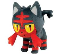 Figurine en peluche Pokémon Tomy, peluche de Rowlet, Pokémon Litten, excellent cadeau pour les enfants, les garçons, les filles et