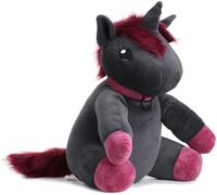 Figurine en peluche Unicorn de Corimori - Ruby La Licorne Punk - Peluche XL - pour Indifférent - noir Standard
