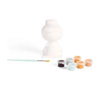 Disney Princess Cendrillon Kit de peinture | Figurine en plâtre à peindre pour enfants | Kit de bricolage créatif avec peintures et pinceaux | Idée cadeau DIY à partir de 3 ans | Produit officiel
