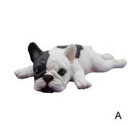Figurine En Polyrésine, Simulation De Bouledogue Français Pour Enfants, Modèle De Décoration Pour La Maison, Jouets Pour Chiens Et Animaux Domestiques, Cadeaux, Z8n6