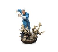 Figurine en polystone sous licence officielle X-Men Quicksilver à l'échelle 1:10