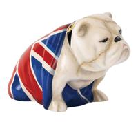 Figurine en porcelaine James Bond 007 de Royal Doulton, Jack le bouledogue - dition Mourir peut attendre