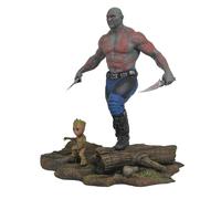 Figurine en PVC Drax Groot des Gardiens de la Galaxie Vol 2 de la Galerie Marvel de Diamond Select Toys