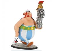 Figurine en résine Astérix Plastoy Collectoys - Obélix Pile de casques