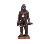 Figurine en résine Gardien Kong pour maison - Gorille Sculpture décorative de méditation et de protection | Fait à la main, détails spirituels