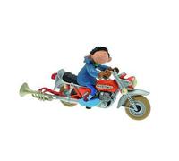 Gaston Lagaffe - Figurine Resine - Et Sa Moto Sapetoku - 16cm