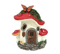 Figurine en résine résistante aux intempéries pour jardin, balcon | Fonction nocturne automatique, énergie solaire, résine résistante aux intempéries, pour jardin et cour