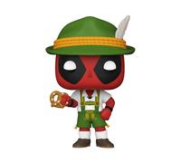 Figurine En Vinyle Deadpool Marvel En Lederhosen Funko POP 3,75" (#1341)