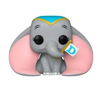 Figurine en vinyle Funko Dumbo POP! Disney Dumbo w/flag Gris 9 cm