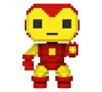 Figurine en vinyle Funko Marvel POP! 8-Bit Iron Man Rouge 9 cm
