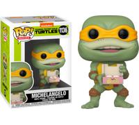 Funko Pop! Movies: Teenage Mutant Ninja Turtles - Michelangelo - (Teenage Mutant Ninja Turtles (TMNT)) 2- Michaelangelo - Les Tortues Ninja - Figurine en Vinyle à Collectionner - Idée de Cadeau