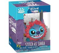 Figurine en vinyle Funko Minis Disney Stitch in Costume FUO82185 Mini Échelle Violet/Teal