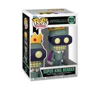 Figurine en vinyle Funko POP Animation Futurama Super King Bender #2211 11,9 cm Coloris unique