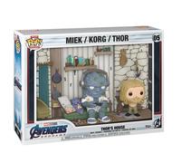 Figurine En Vinyle Pop Funko Deluxe Moments Marvel Endgame Maison De Thor 3,75"