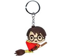 Harry Potter Chibi-Figurine en Vinyle Porte-clés, Brun, 7 x 6 cm