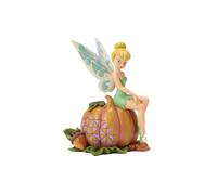 Figurine - ENESCO - Fée Clochette sur citrouille - Jim Shore - Résine peinte main - Halloween multicolore