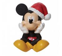 Figurine - ENESCO - Mickey Mouse Noël - Multicolore - Résine - Intérieur