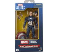 Marvel Comics – Figurine de collection Captain America 15 cm – Avengers: Endgame – Rouge Blanc Bleu