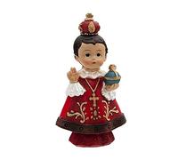 Figurine Enfant Jésus De L'Image Prague 8Cm. Résine Décorative Ornement