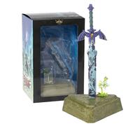 Figurine épée Zelda The Legend of Zelda Breath of the Wild Master Sword Épée de Maître de légende jeux vidéos avec boîte 26 cm
