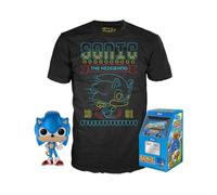 Figurine et T-Shirt Sonic - FUNKO - POP! & Tee set - Noir - Adulte - Mixte XL