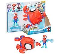 Hasbro Jouet Marvel Spidey et Ses Amis Extraordinaires Water-Webs Dauphin filant Sous-marin Noir