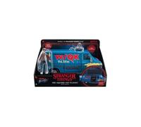 Jazwares – Stranger Things WSQK Van – Ensemble : Véhicule 20,3 cm (lumières/sons) + Figurine 10,2 cm