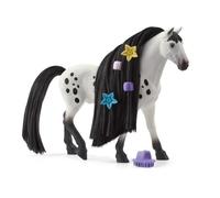 Figurine Étalon Knabstrup à coiffer - Coffret de Pièces avec Figurine Cheval et Accessoires pour Garçons et Filles - Cadeau pour