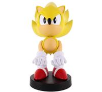 Figurine Exquisite Gaming Sonic Super Sonic clamping bracket Cable guy Jaune 21 cm