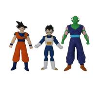 Silverlit Monster Flex-Figurine Super Extensible 15cm Dragon Ball Z Pack de 3-14 Monstres à Collectionner-Dès 5 Ans, 70001