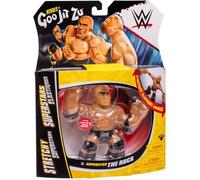 Figurine extensible - GOO JIT ZU WWE - The Rock - 11 cm - Texture élastique - Extensible 3x