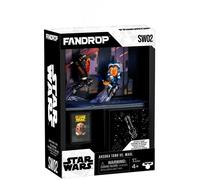 Figurine - FANDROP x STAR WARS - Darth Maul vs Ahsoka - Vitrine avec scène culte + mini affiche - 18 cm