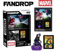 Figurine - FANDROP x STAR WARS - Spider-Man vs Venom - Vitrine avec scène culte + mini affiche - 18 cm