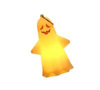 Figurine fantomatique LED d'horreur pour intérieur et extérieur - Décoration incassable pour Halloween en famille