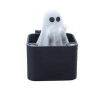 Figurine fantôme d'Halloween - Doigt d'honneur dans une boîte, cadeau d'Halloween éléphant blanc pour adultes, blague insolite pour homme, trucs bizarres insolites blague grand frère ami