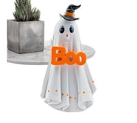 Figurine fantôme - Fantômes d'Halloween | Décorations d'Halloween mignonnes en résine pour Halloween, fantôme effrayant, décorations d'Halloween pour cour, fête, porche, camping, cheminée, table