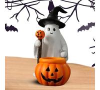 Figurine Fantôme Figurines de Table Spectrales pour Décoration d'Halloween d'Intérieur, Décoration de Maison Bureau Monstre pour Entrée Buffets Table Bibliothèque