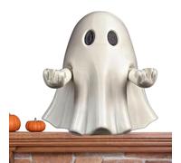Figurine Fantôme Halloween Miniature Décorative À Bras Flexible Pour | Petite Statue De Fantôme Halloween Pour Bureau Et Bureaux Plateaux Superposés Fête Vacances Chambre Salon Et UN