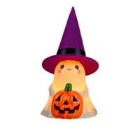 Figurine fantôme LED | Figurette spectrale mignonne et brillante comme placard, décoration mignonne pour fête LED, figurine effrayante pour maison, étagère, bureau, cheminée, étagère, pièce maîtresse