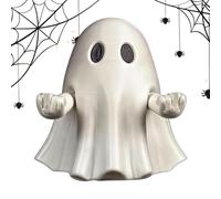 Figurine Fantôme Miniature Décorative À Bras Flexible Pour Centres De Table | Petite Statue De Fantôme Halloween Pour Bureau Et Bureaux Plateaux Superposés Fête Vacances Chambre Salon Et UN