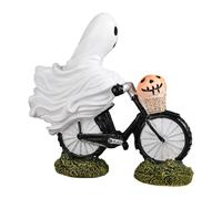 Figurine fantôme - Rider à vélo d'halloween, décoration de | Ornements de Bureau de Bureau de Saison pour Table de Chambre à Coucher armoires d'entrée dans la pièce maîtresse de Table de ta