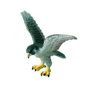 Figurine Faucon pèlerin - BULLYLAND - 10,5 cm - Peint à la main - Sans PVC