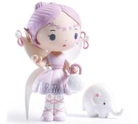 Figurine fée avec éléphant Elfe et Bolero Tinyly