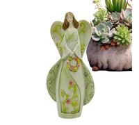Figurine Fée En Résine Décoration De Bureau En Résine Peinte À La Main | Décoration Statue Fée Des Fleurs Décoration Idéale Pour Bureau Chambre Bibliothèque Entrée Rebord De Fenêtre Table